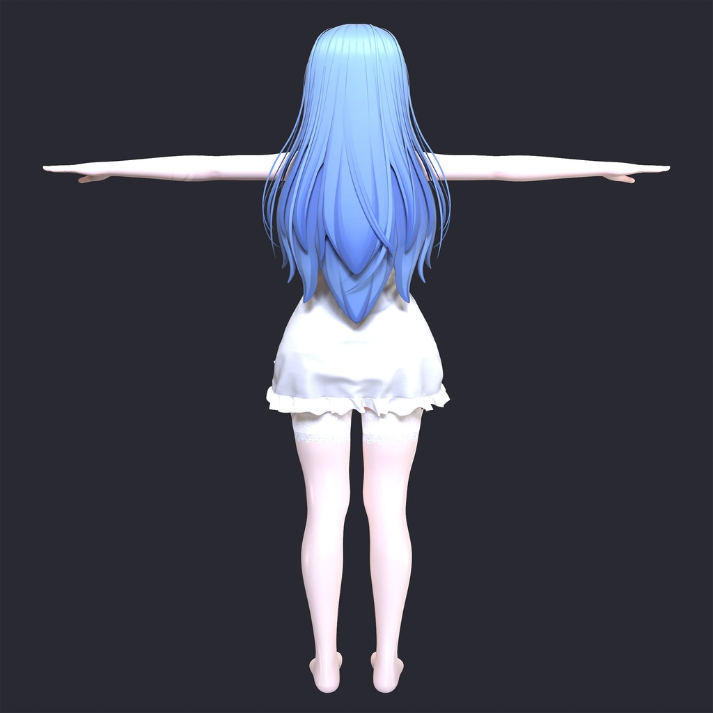 イメリス用の衣装、ベビードール、ガーターベルト、ニーハイストッキング