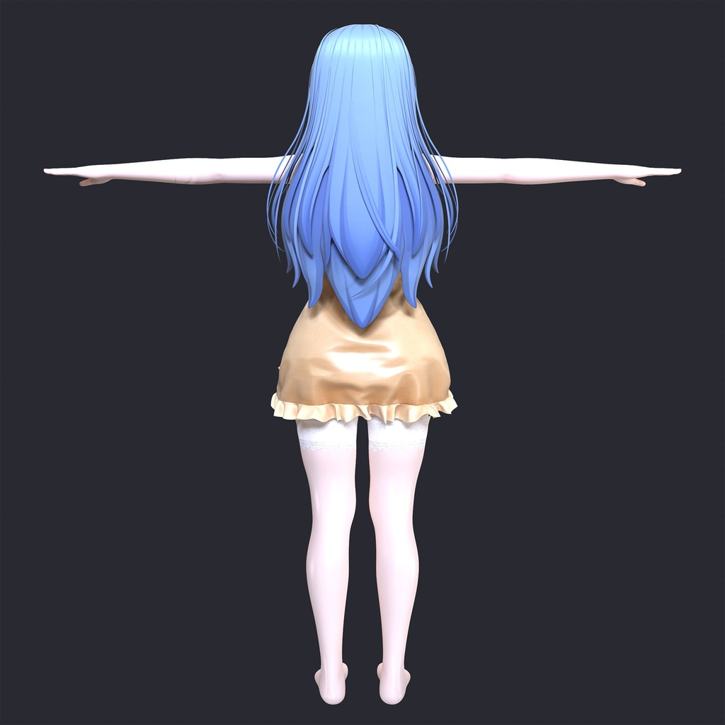 イメリス用の衣装、ベビードール、ガーターベルト、ニーハイストッキング