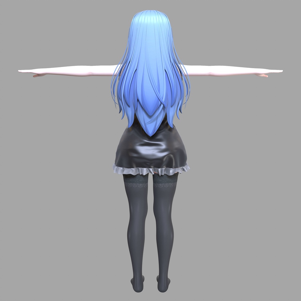 イメリス用の衣装、ベビードール、ガーターベルト、ニーハイストッキング