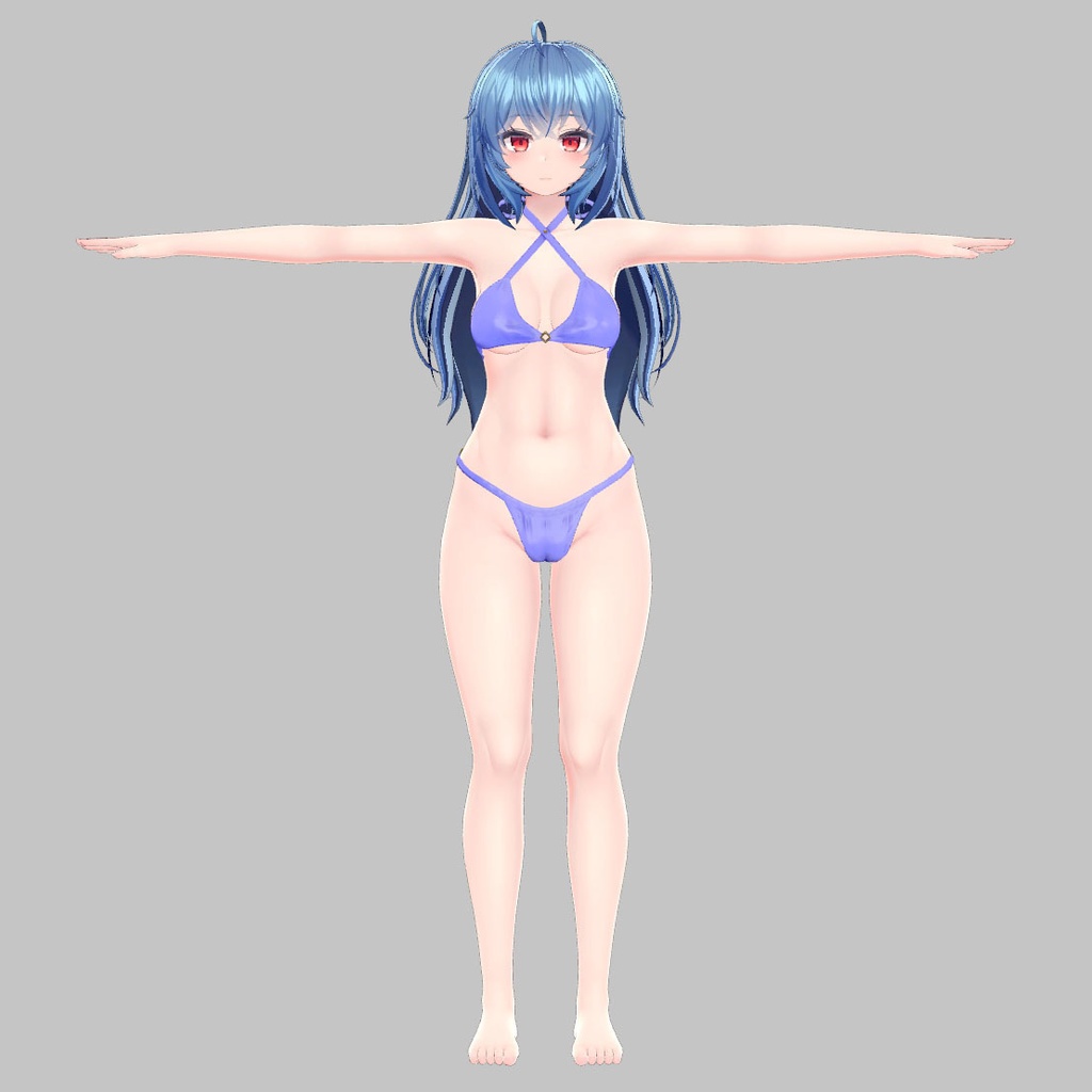 イメリス用の衣装、ホルターネックビキニ5色入り