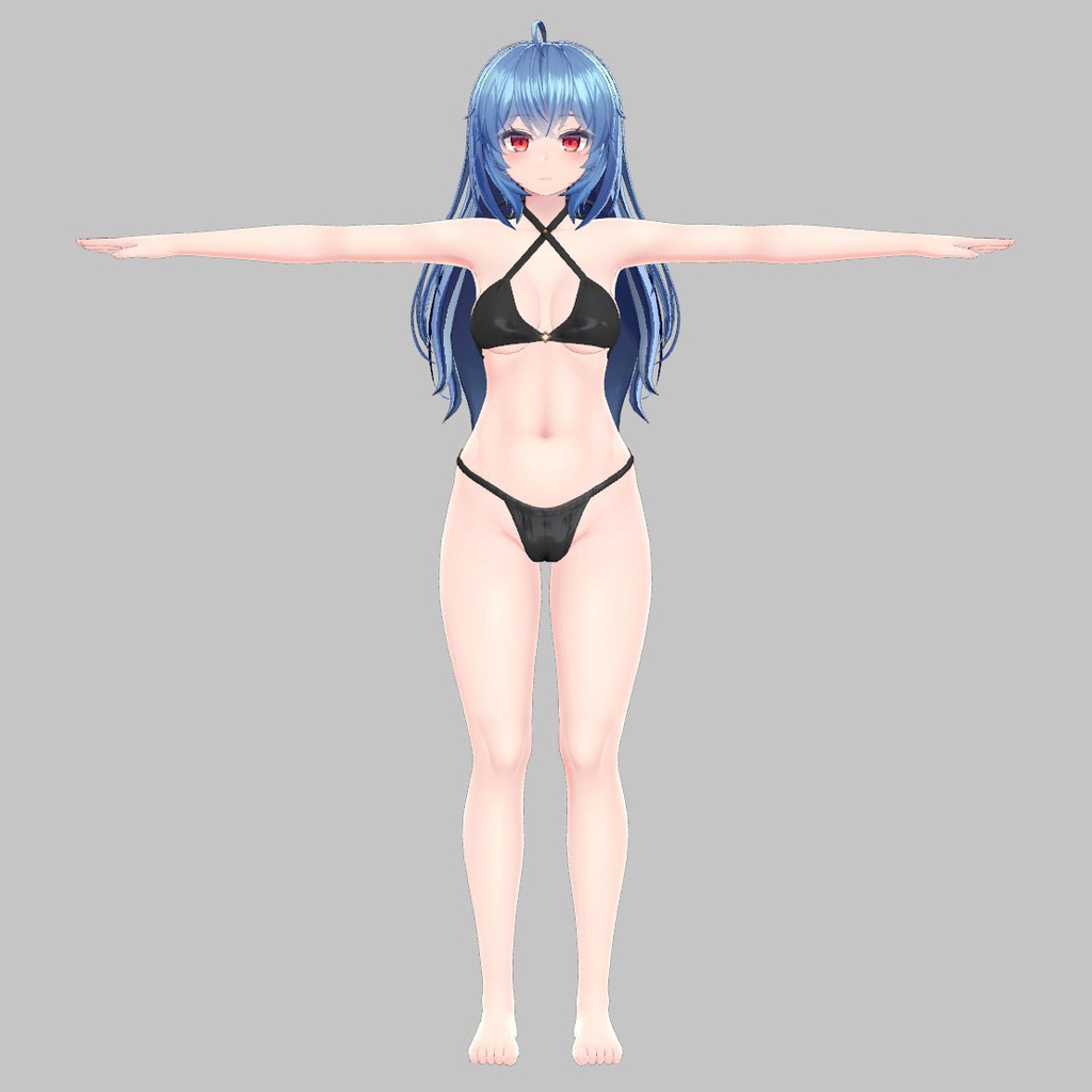 イメリス用の衣装、ホルターネックビキニ5色入り