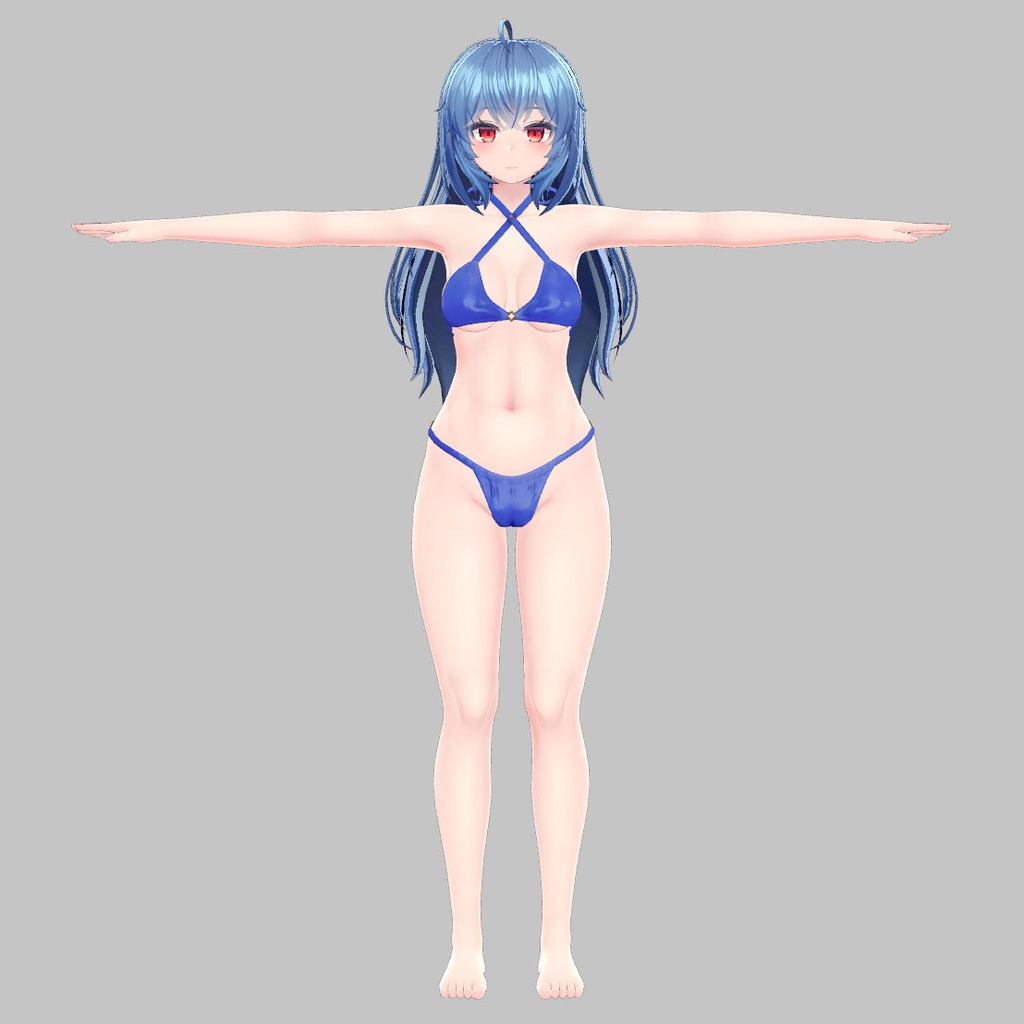 イメリス用の衣装、ホルターネックビキニ5色入り