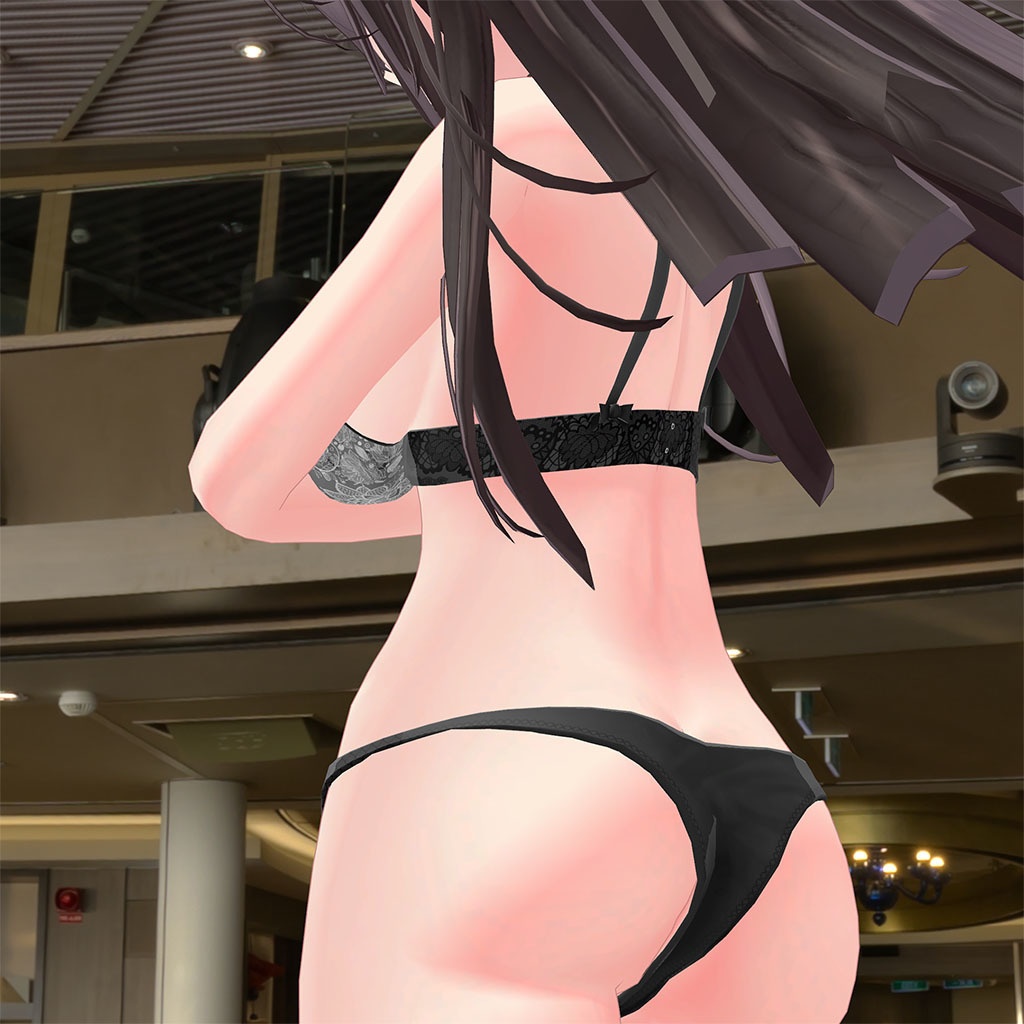 【PB版動作確認済】ここあ用の衣装、ランジェリーセット4色入り