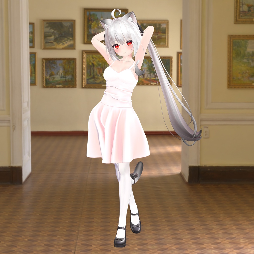 【PB版動作確認済】舞夜用の衣装、キャミワンピース、キャミソール、ショートパンツ