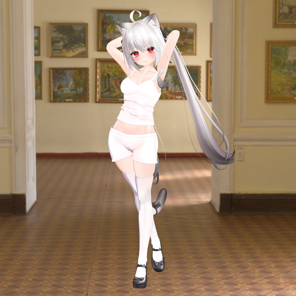 【PB版動作確認済】舞夜用の衣装、キャミワンピース、キャミソール、ショートパンツ