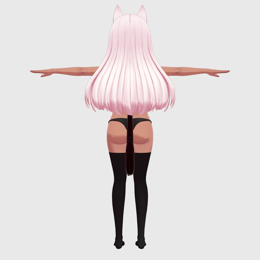 ネフェル(Nefer)用の衣装、ブラウス、ブローチ、ミニタイトスカート、紳士靴(オックスフォード)のコーデと下着セット