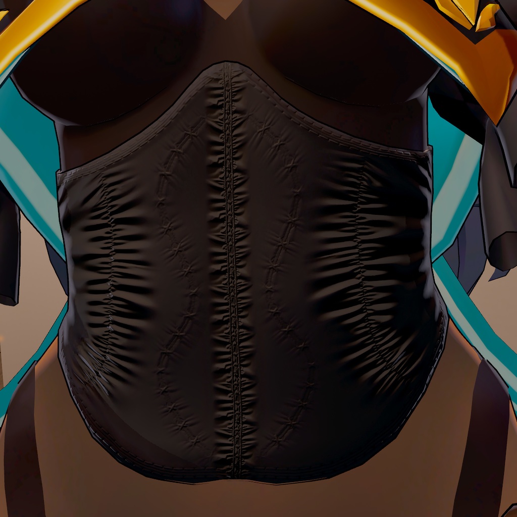 スヴァルトリリヤ用の衣装、インナーセットとコルセット