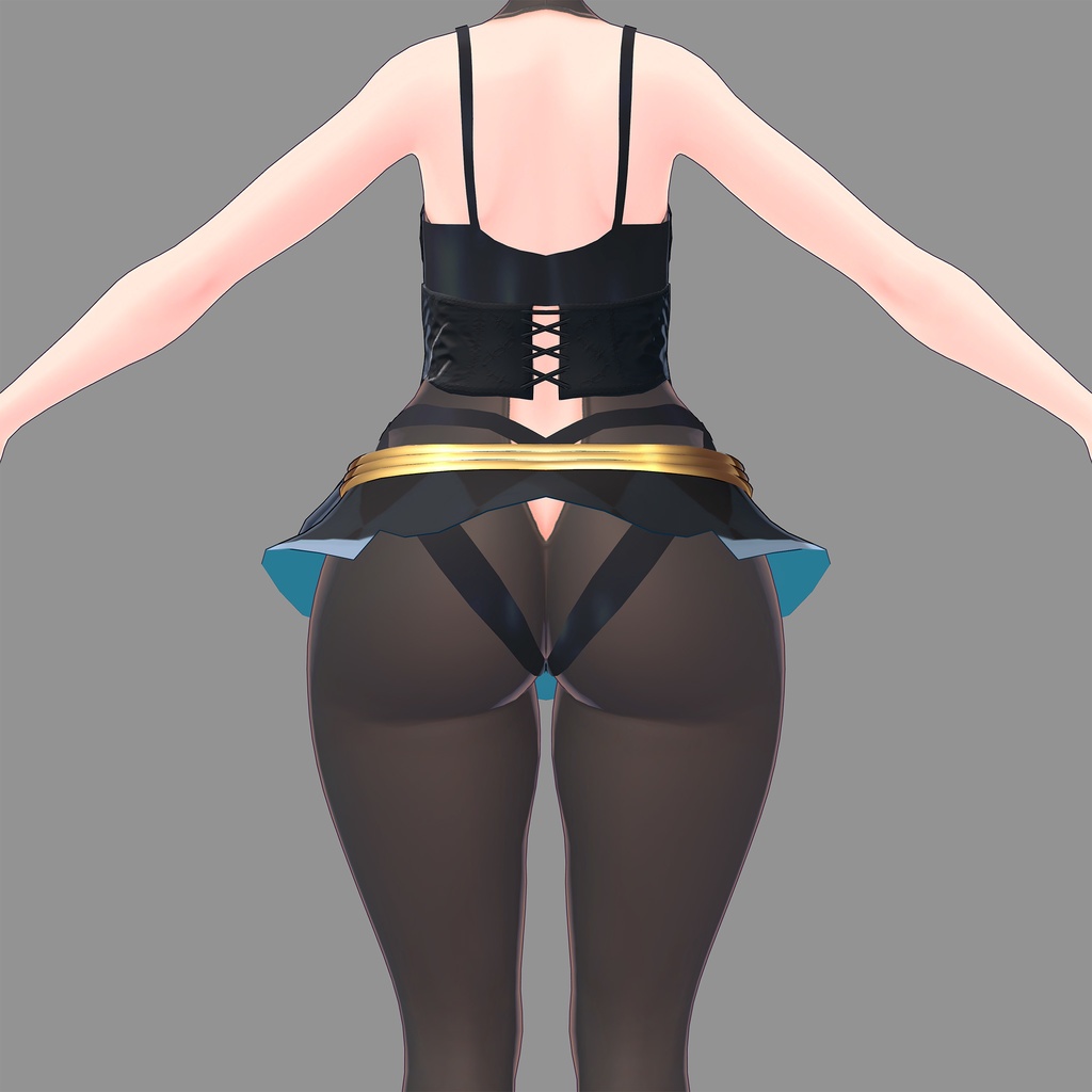 スヴァルトリリヤ用の衣装、インナーセットとコルセット