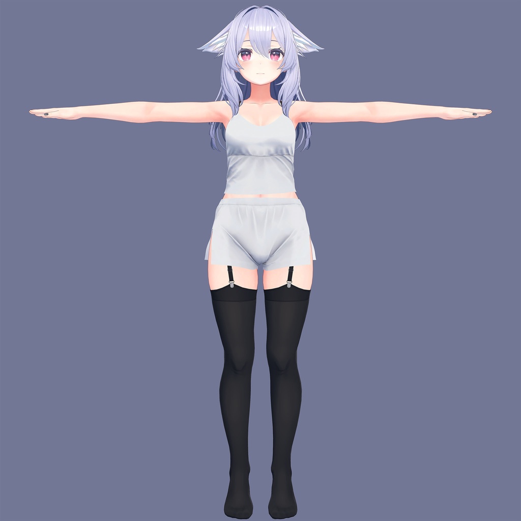 【PB対応/Liltoon】桔梗用の衣装、ルームウェア3色入り(タンクトップ、ショートパンツ)