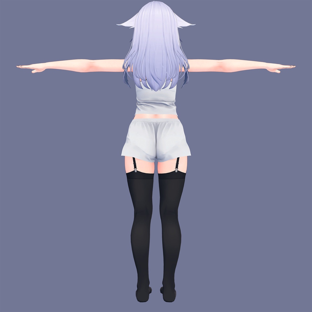 【PB対応/Liltoon】桔梗用の衣装、ルームウェア3色入り(タンクトップ、ショートパンツ)