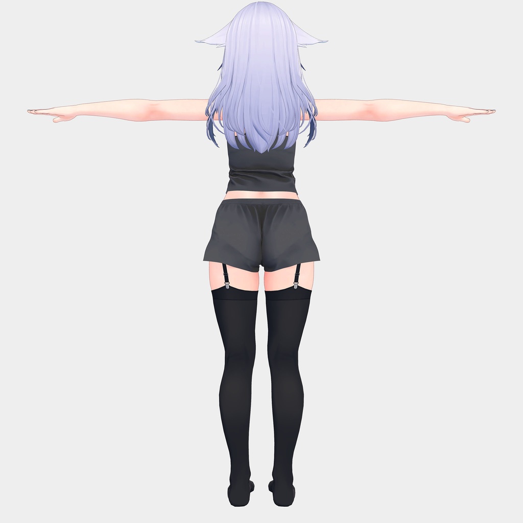 【PB対応/Liltoon】桔梗用の衣装、ルームウェア3色入り(タンクトップ、ショートパンツ)