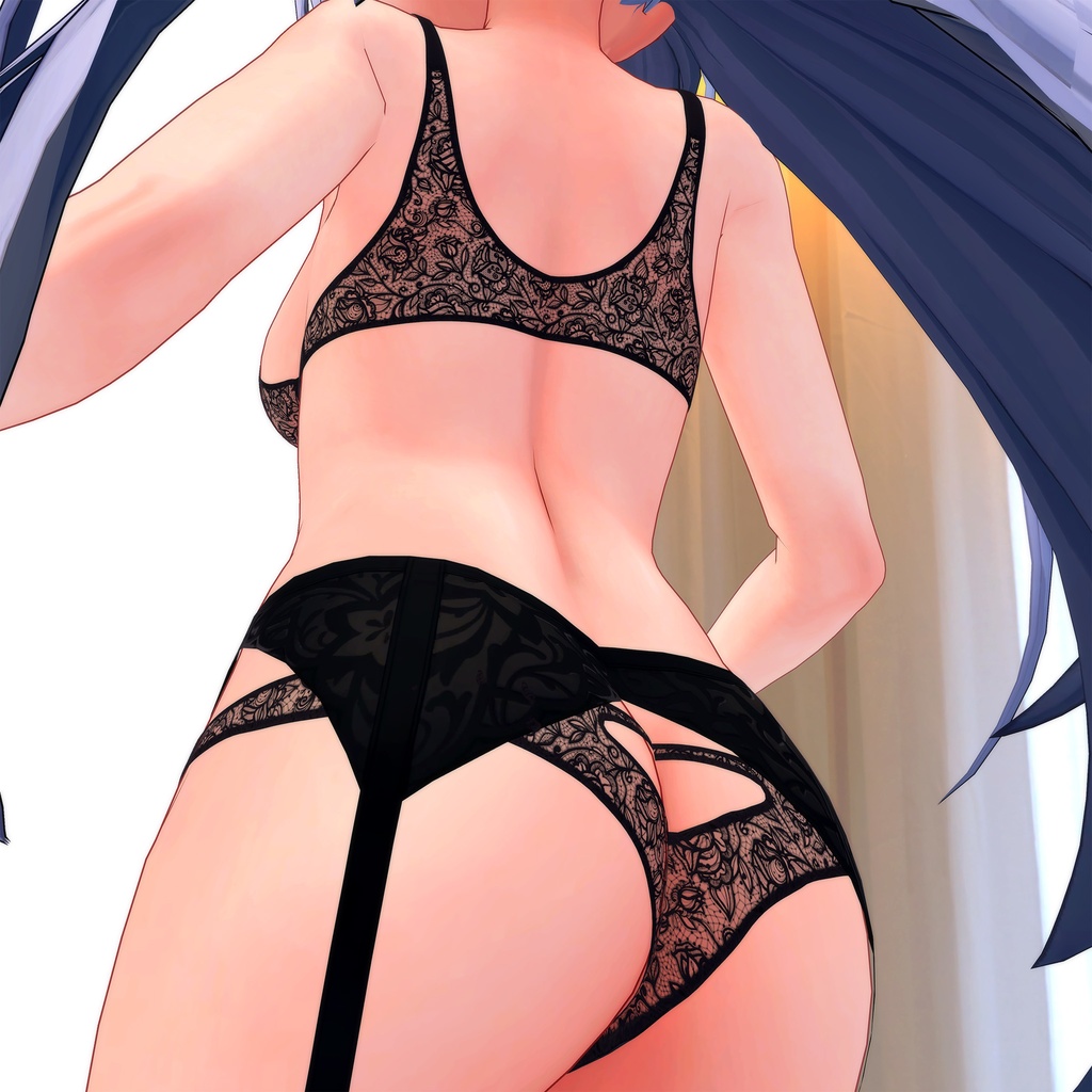 【PB対応/Liltoon】桔梗用の衣装、レースランジェリー4色入り