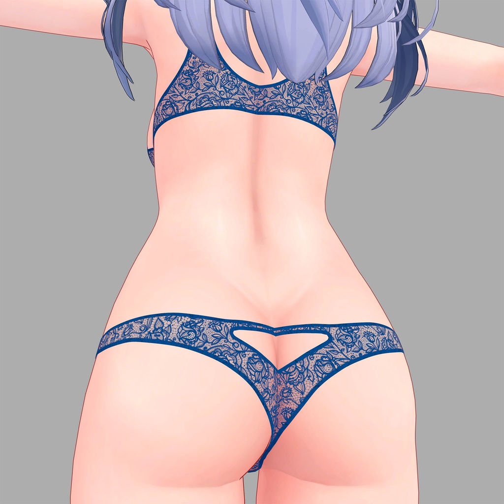 【PB対応/Liltoon】桔梗用の衣装、レースランジェリー4色入り