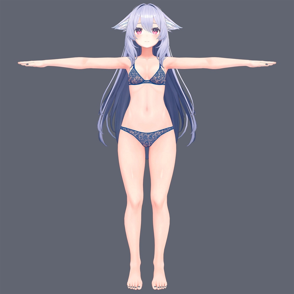 【PB対応/Liltoon】桔梗用の衣装、レースランジェリー4色入り