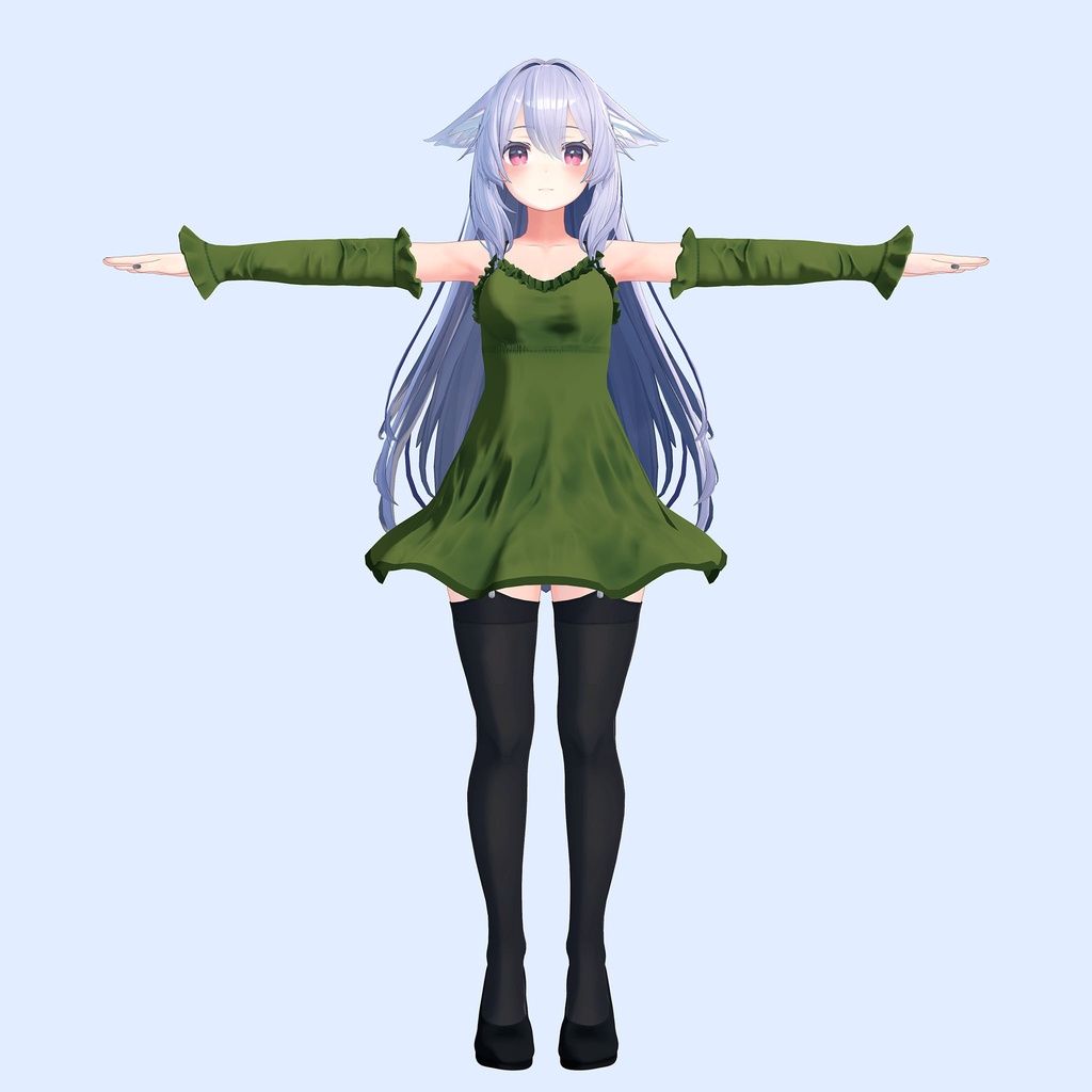 桔梗用の衣装、サマードレスセット4色入り