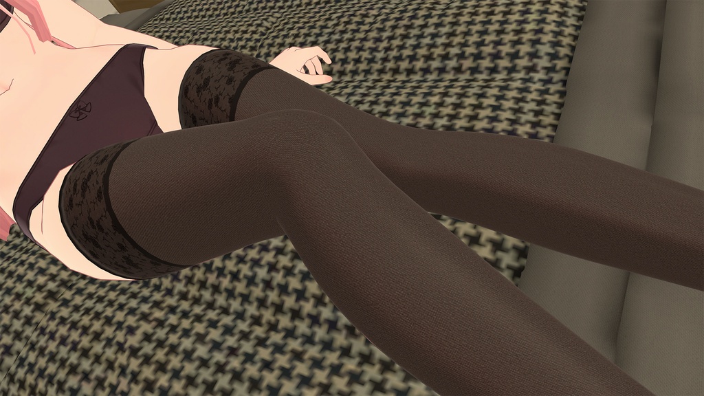 カリン用の衣装、ストッキング柄2種入り