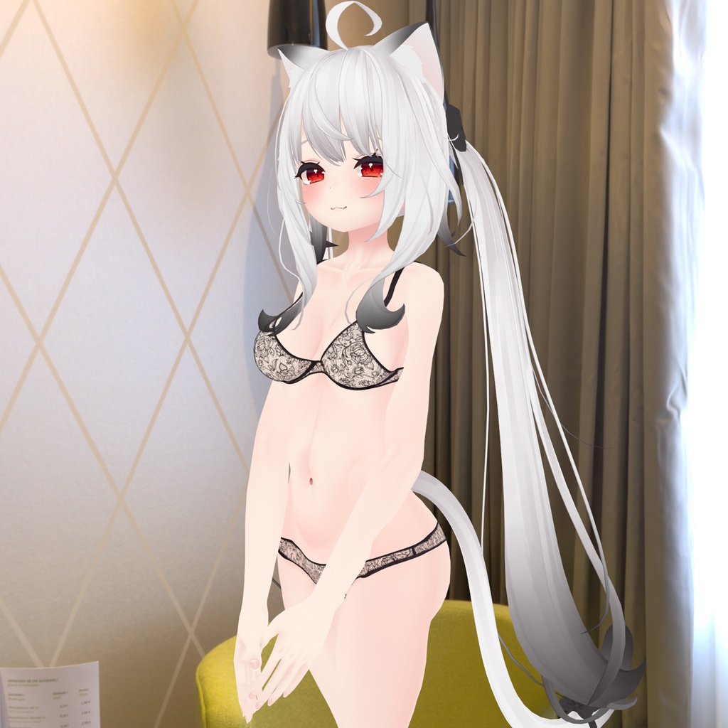 舞夜用衣装、レースランジェリー4色入り