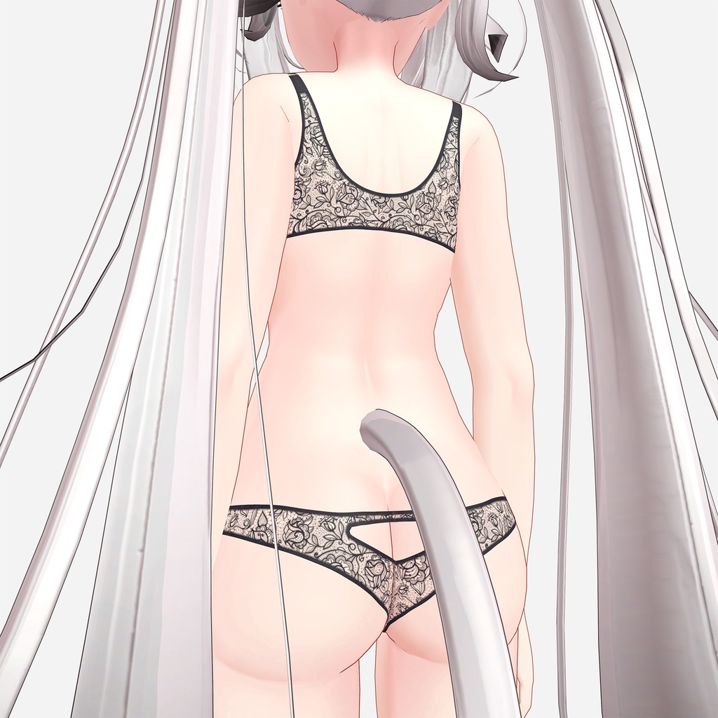 舞夜用衣装、レースランジェリー4色入り