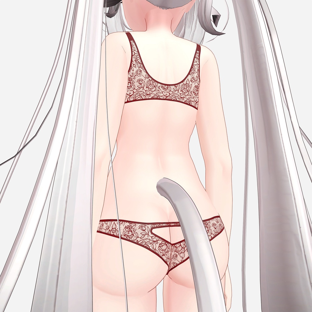 舞夜用衣装、レースランジェリー4色入り