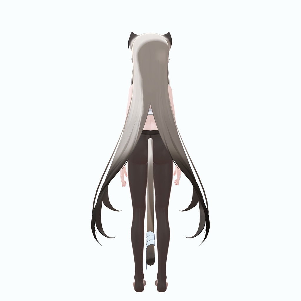 「ユギ」「ミヨ」用衣装、ノースリーブニット、タイトスカート、靴、タイツテクスチャ