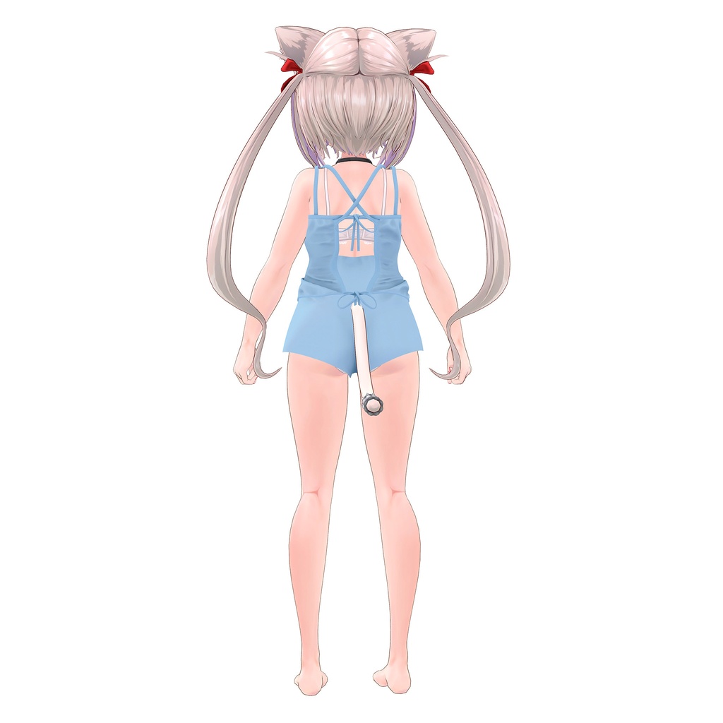 宵闇ねこる用の衣装、ルームウェア(キャミソール、ハイウエストショートパンツ)