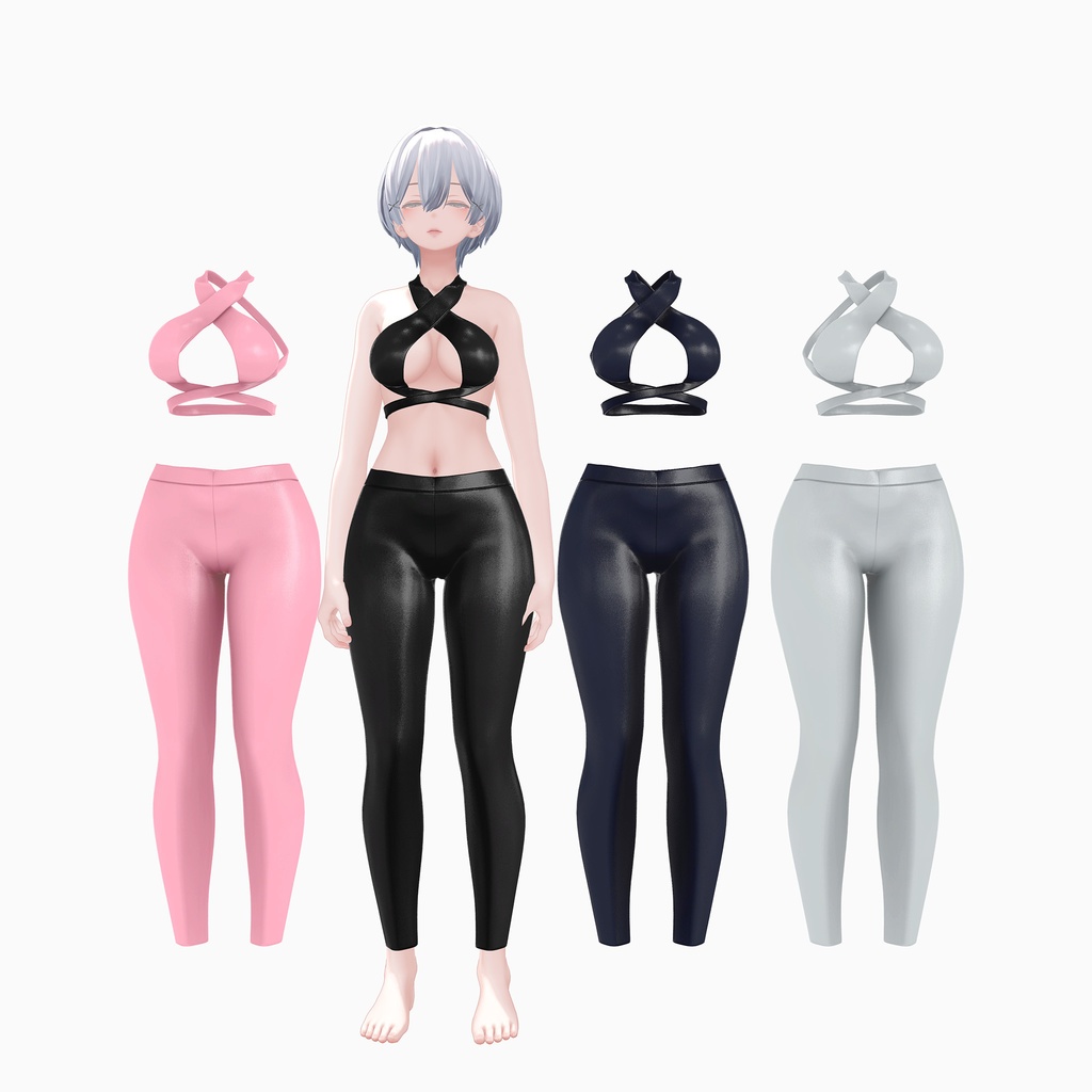 森羅用の衣装、ヨガウェア4色入り