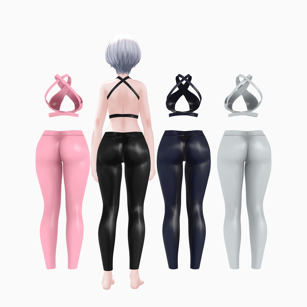 森羅用の衣装、ヨガウェア4色入り