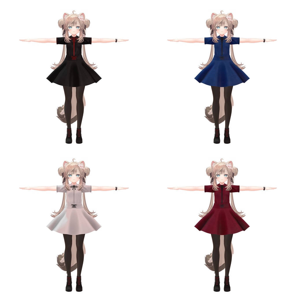 マヌカ用の衣装、秋や春にぴったりの私服コーデ