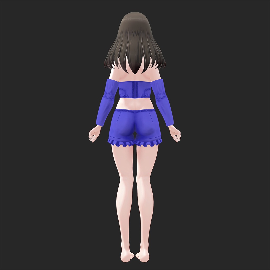 Costume for Yui Tachibana, loungewear in 4 colors