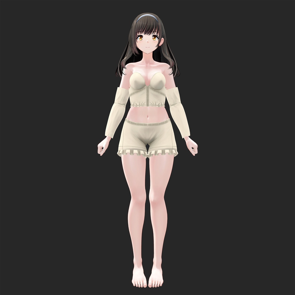 立花優衣用の衣装、ルームウェア4色入り