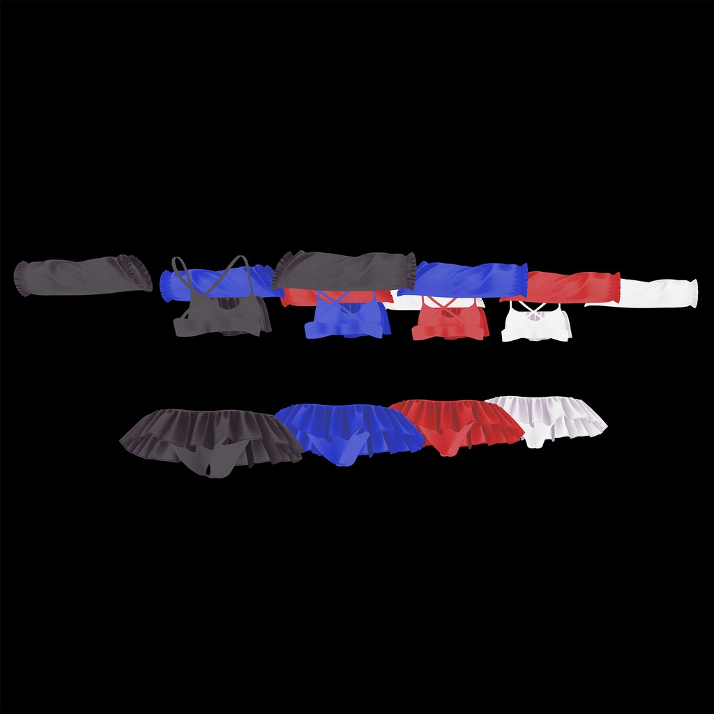 マヌカ用のフリルビキニ