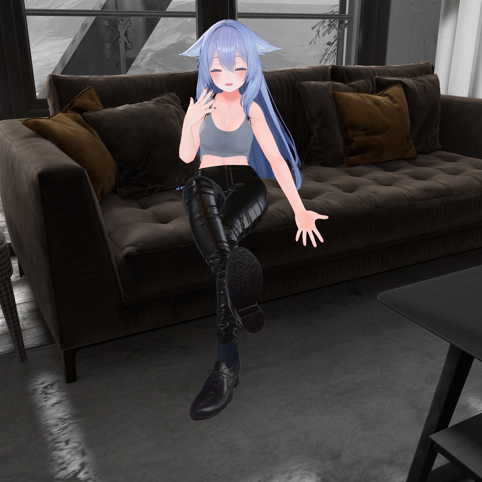 セレスティア、マヌカ、桔梗、萌用の革靴（オックスフォードシューズ） wakamaru shop BOOTH