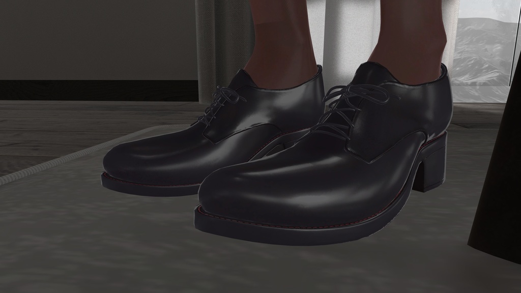 セレスティア、マヌカ、桔梗、萌用の革靴(オックスフォードシューズ)