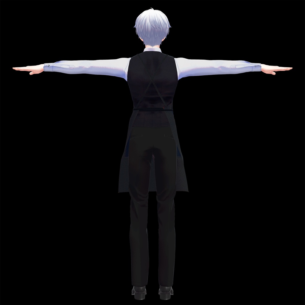 水瀬、怜用のバーテンダーやカフェ店員の衣装