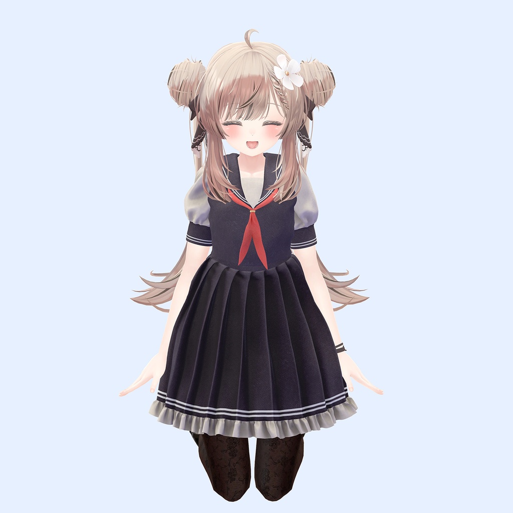 マヌカ用衣装 セーラーカラーコーデ