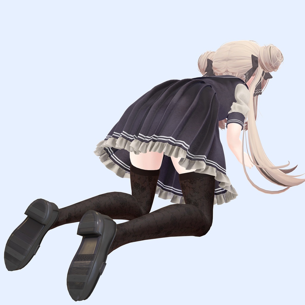 マヌカ用衣装 セーラーカラーコーデ