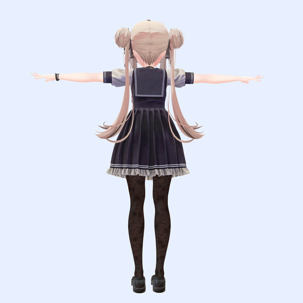 マヌカ用衣装 セーラーカラーコーデ