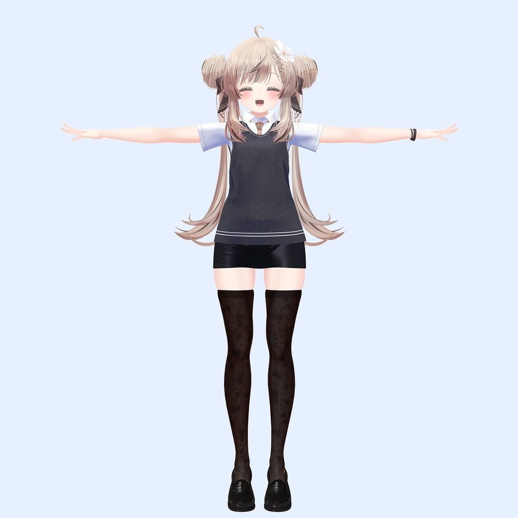 マヌカ用の衣装、サマースクール(ベスト2色入り)