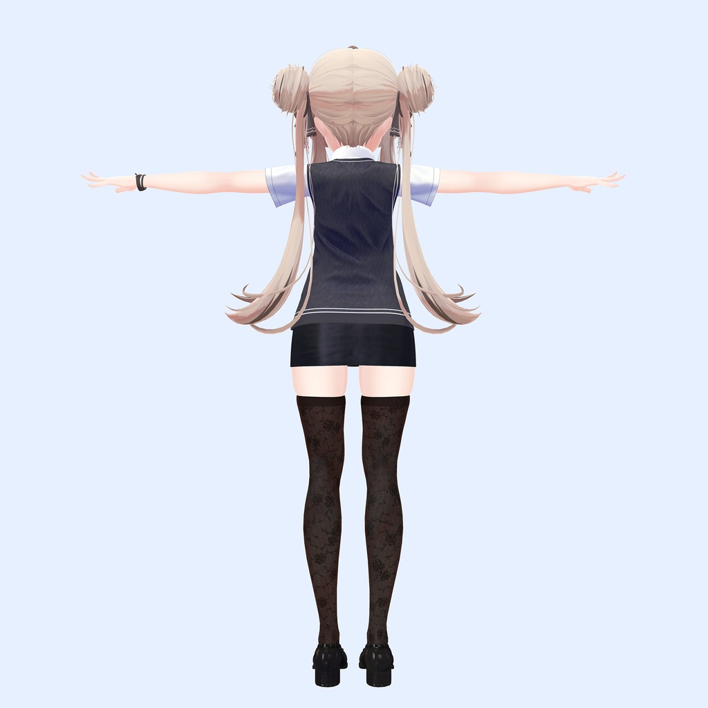 マヌカ用の衣装、サマースクール(ベスト2色入り)