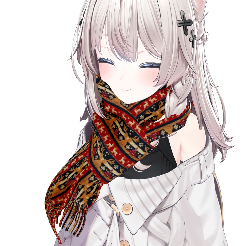 【12/12クリスマスイメージの柄を2種追加】しなの用のマフラー、柄5(+2)種入り