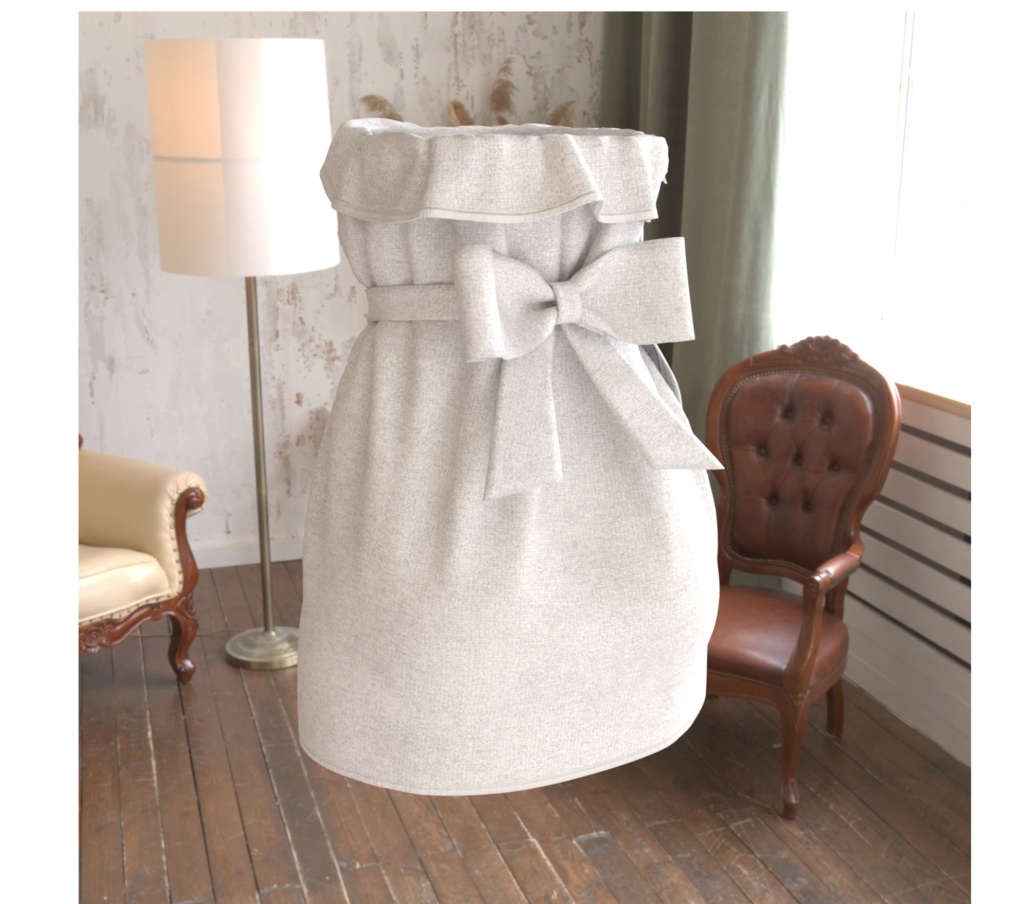 マヌカ用の衣装、タオルドレス