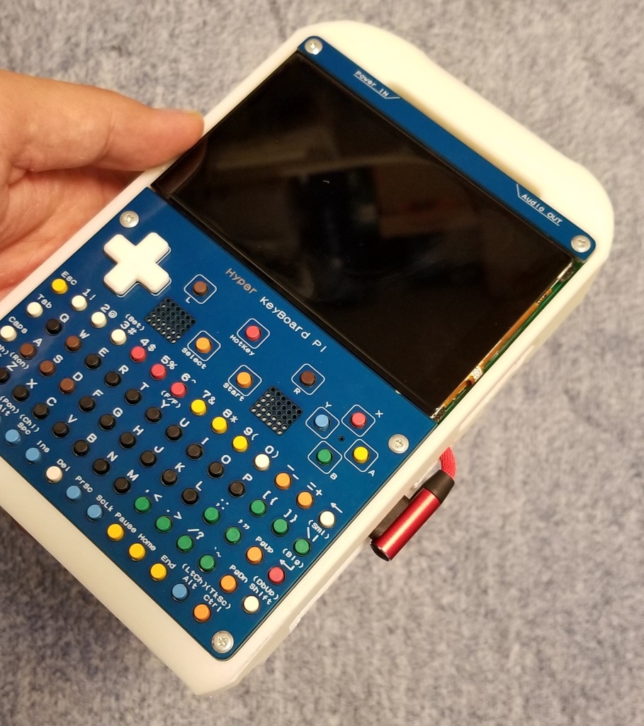 Hyper keybord Pi 用 PowerCoreⅡ10000 バッテリーケース 2nd