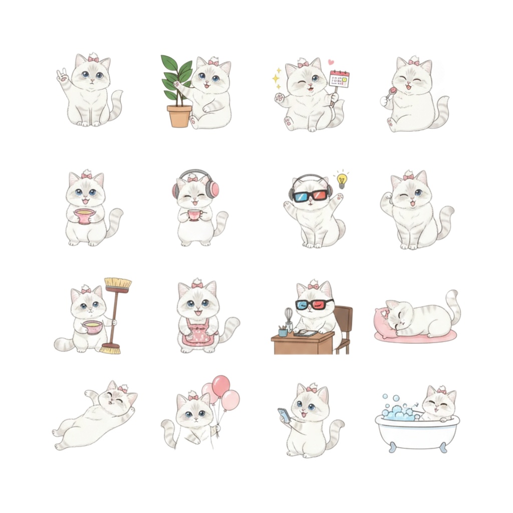 ゆうちゃんfamily Canva編集クリップアート くう①