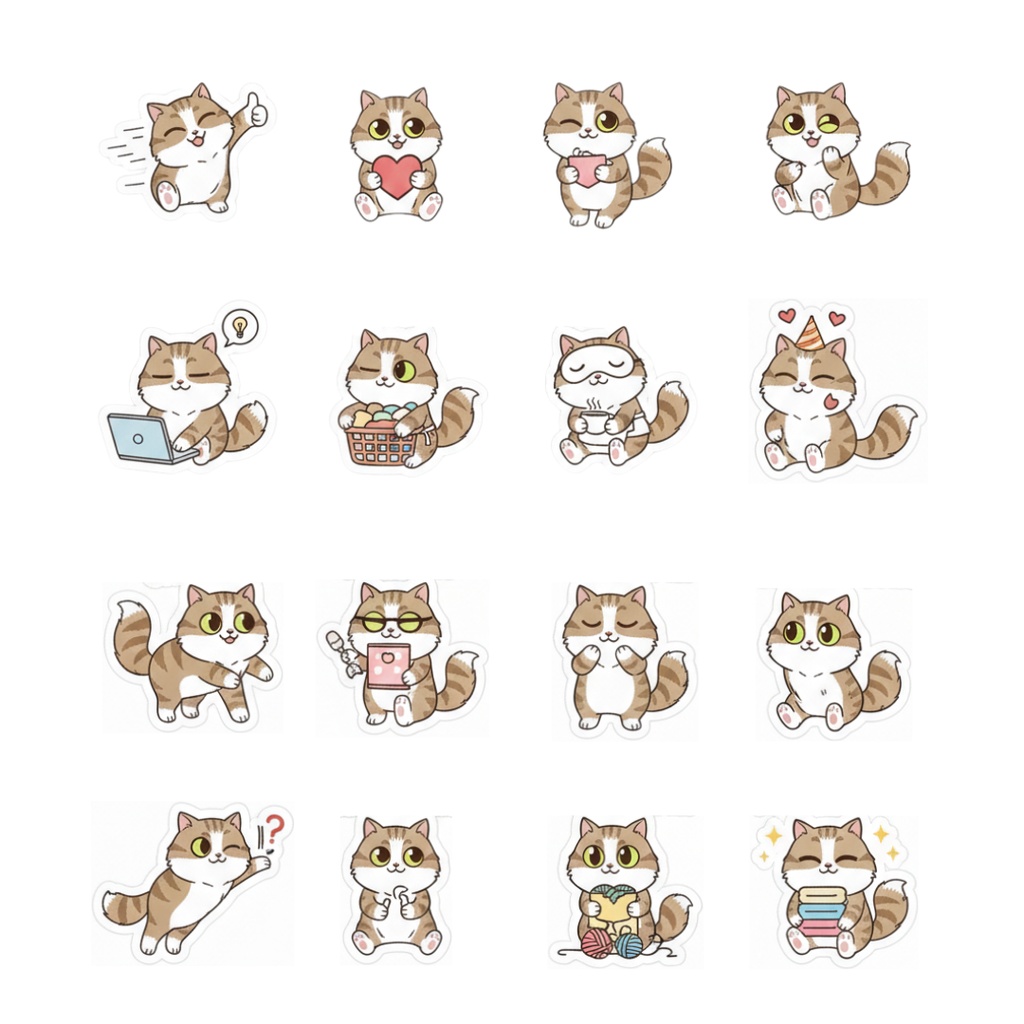 ゆうちゃんfamily Canva編集クリップアート テツ①