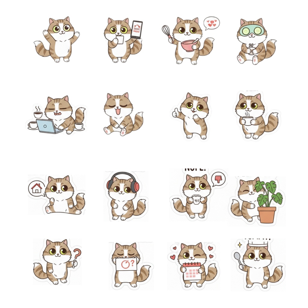 ゆうちゃんfamily Canva編集クリップアート テツ①