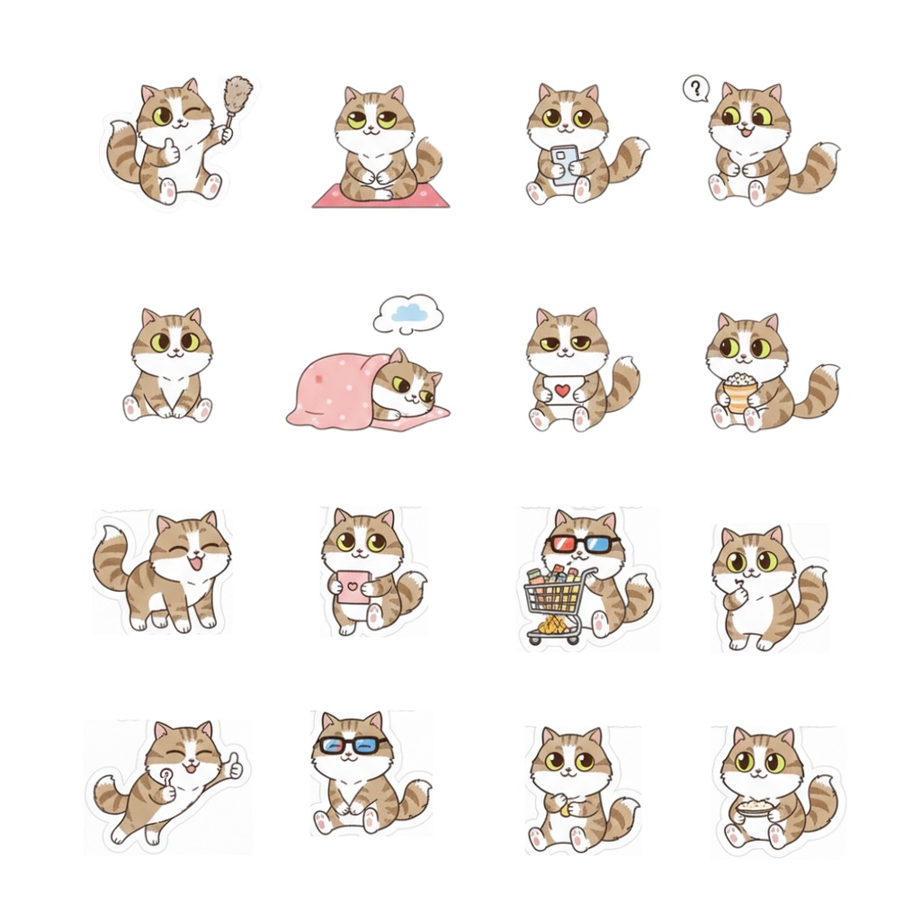 ゆうちゃんfamily Canva編集クリップアート テツ①