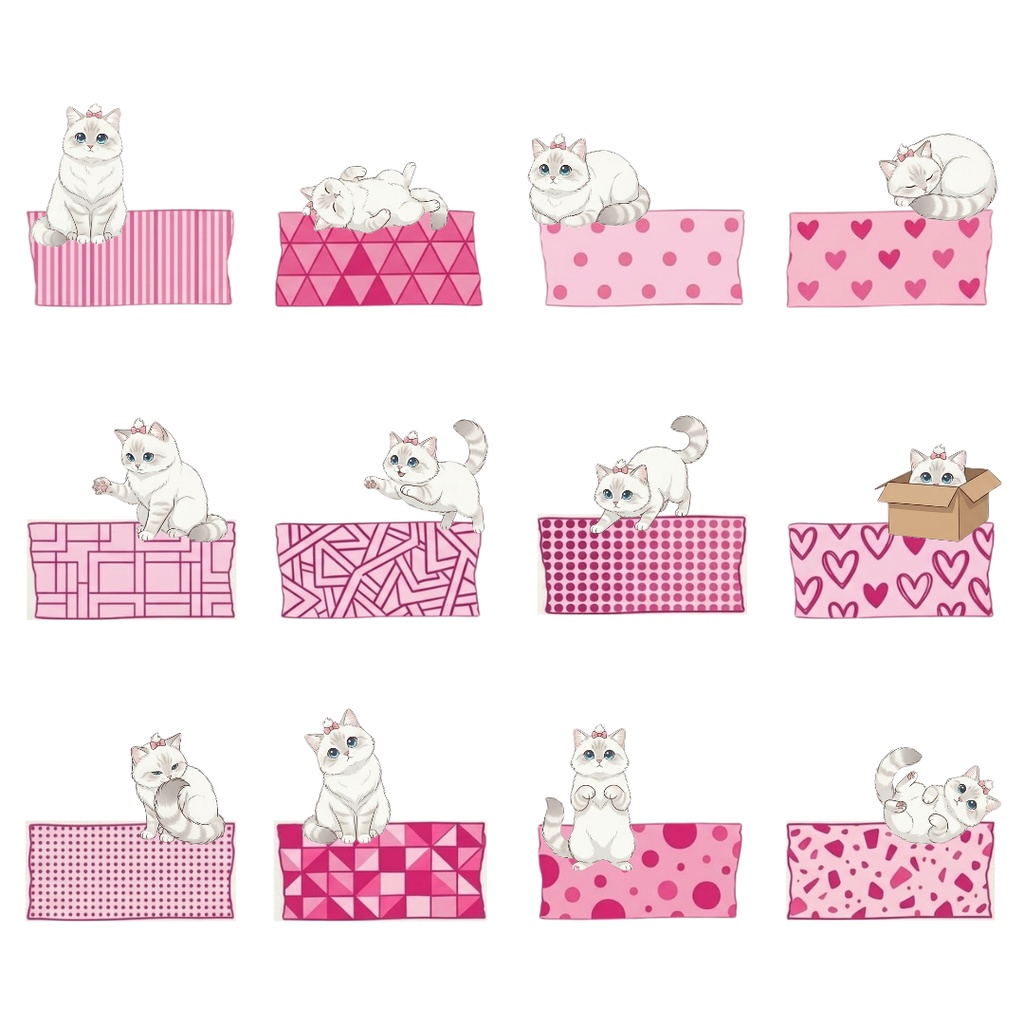 ゆうちゃんfamily Canva編集マスキングテープ風イラストクリップアート くう①