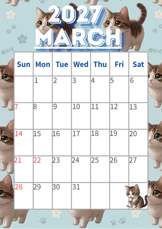 ゆうちゃんfamily Canva編集可デジタルカレンダー「あみ」