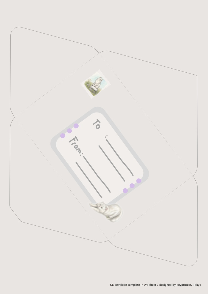 ゆうちゃんfamily Canva編集レターセット ハッピー①