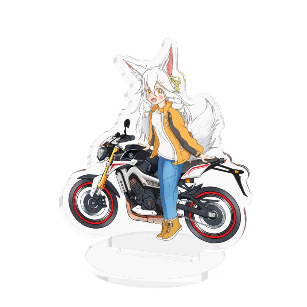 ユリ x MT-09ストリートラリー アクリルフィギュア